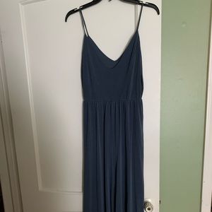 Dusty blue jumpsuit
